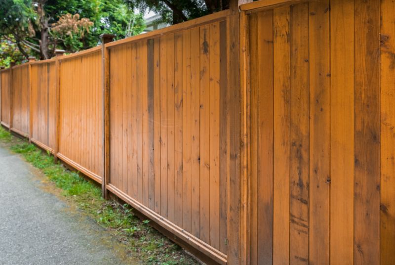 Wood Privacy Fence