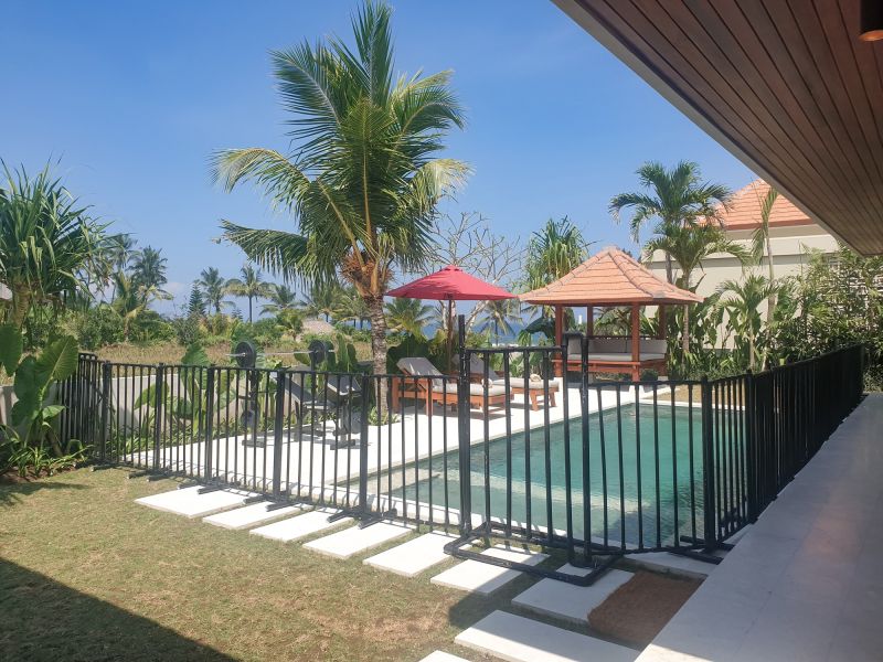 Metal Pool Fence Installation